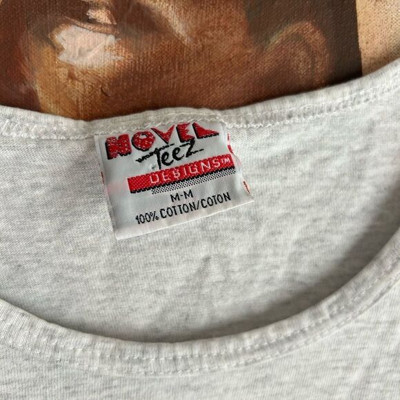 Vintage 1994 Graphic Tank Top - Warner Bros Basketball - Men's M Single Stitch - Picture 8 of 16